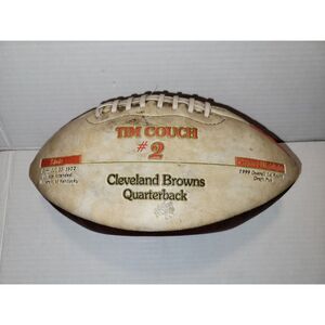Rare Limited Edition of 25,000 Football Sport Cleveland Brown Tim Couch #2 Ball.